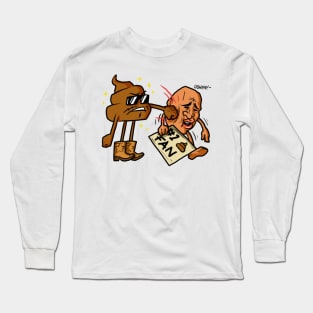 Shit Hit the Fan Long Sleeve T-Shirt